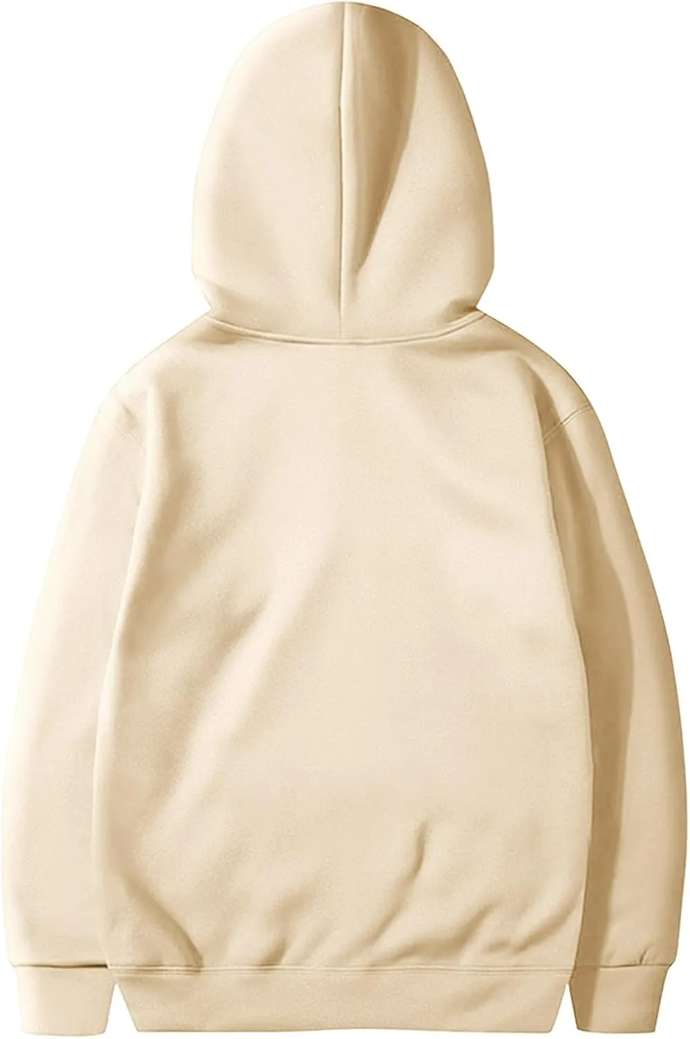 Fxbar Men's Zip-up Hooded Sweatshirts Full-Zip Hoodie Long Sleeve Solid Color Drawstring Casual Hoodies for Men
