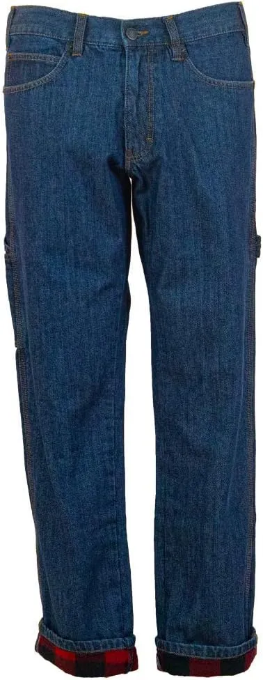 Insulated Gear Relaxed Fit Carpenter Style Flannel Lined Jeans