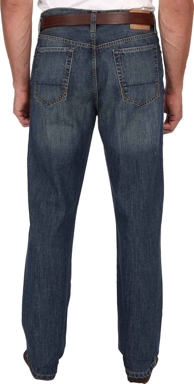 IZOD Men's Big and Tall Classic Denim Jeans (Regular and Relaxed Fit)