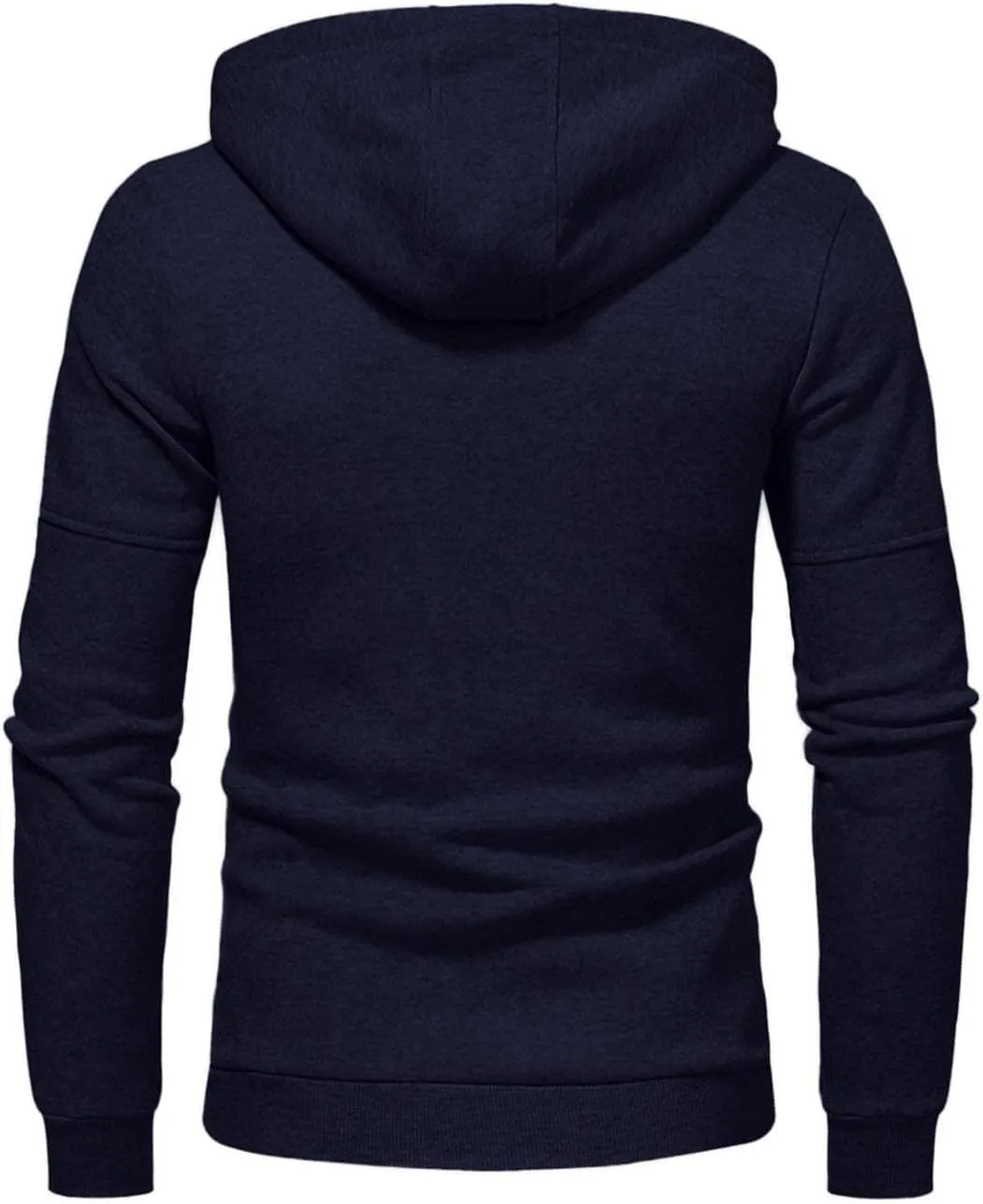 Jackets for Men,Pullover Hoodies for Men Solid Zipper Long Sleeve Hooded Sweatshirts Casual Workout Sport Sweaters Tops