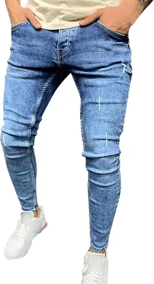 Jeans Men Relaxed Fit Flex Men's Jeans Men's Mid-Waist Zip Men's Pants Mens Jean Men Jeans Relaxed Fit Relaxed Fit