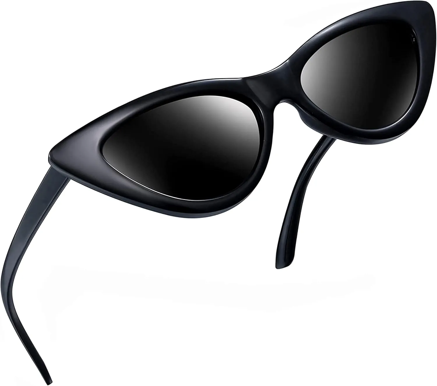 Joopin Polarized Cat Eye Sunglasses for Women, Retro Narrow Pointy Cateye Womens Sun Glasses