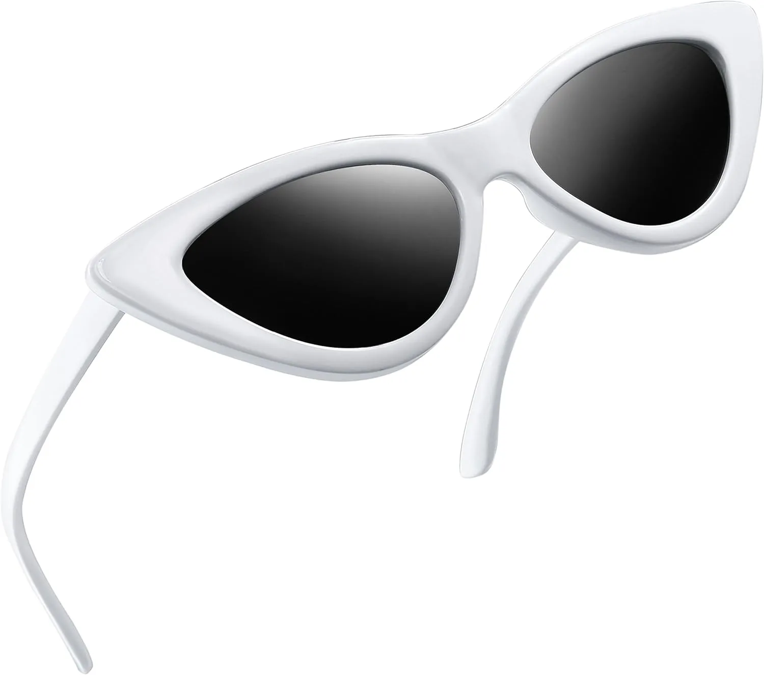 Joopin Polarized Cat Eye Sunglasses for Women, Retro Narrow Pointy Cateye Womens Sun Glasses