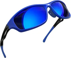 Joopin Sports Sunglasses Polarized UV400 Protection Wrap Around Sun Glasses Shades for Men Women