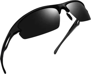 Joopin Sports Sunglasses Polarized UV400 Protection Wrap Around Sun Glasses Shades for Men Women