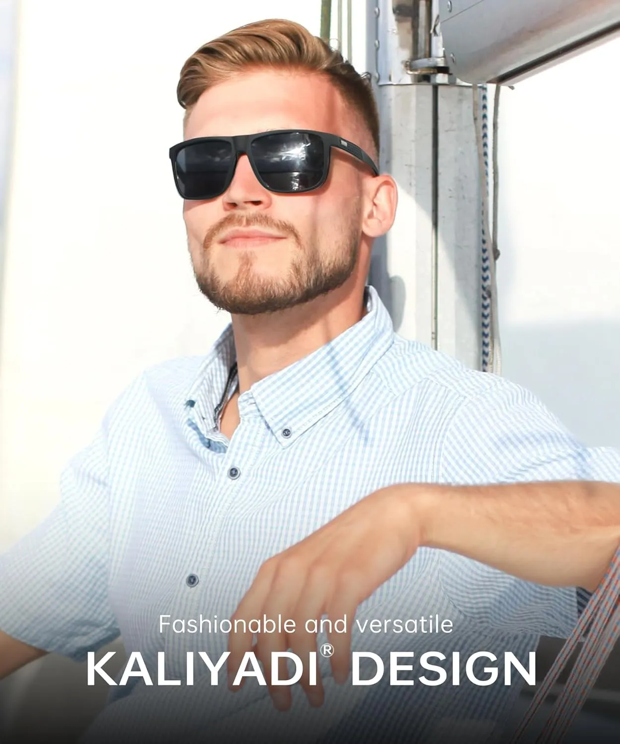 KALIYADI Sunglasses-Men Polarized-Sunglasses Mens Sunglasses: Sun Glasses Polarized UV Protection Unisex Driving Fishing Golf