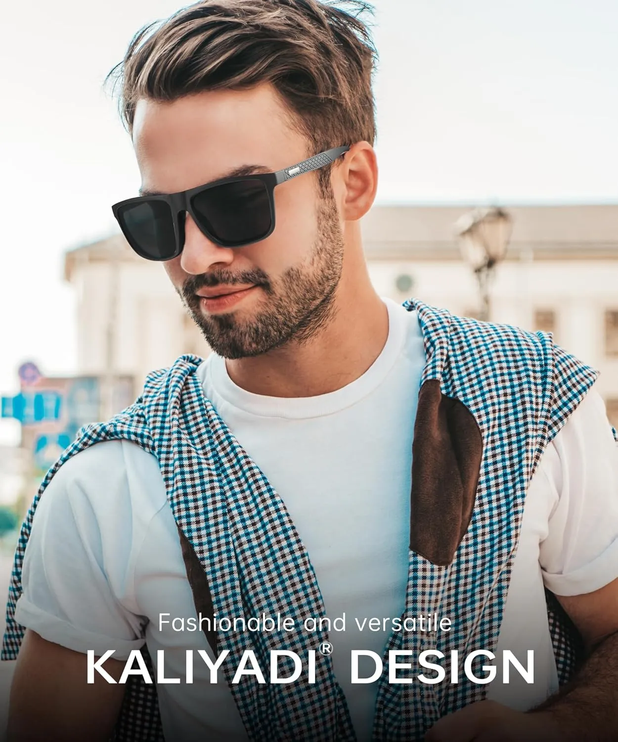KALIYADI Sunglasses-Men Polarized-Sunglasses Mens Sunglasses: Sun Glasses Polarized UV Protection Unisex Driving Fishing Golf