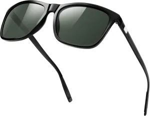 KANASTAL Polarized Sunglasses for Men Women UV400 Classic Square Design Sun Glasses Fashion Shades