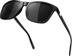 KANASTAL Polarized Sunglasses for Men Women UV400 Classic Square Design Sun Glasses Fashion Shades