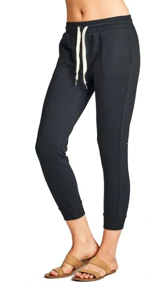Khanomak Women's Active Yoga French Terry Sweatpants Workout Joggers Pants
