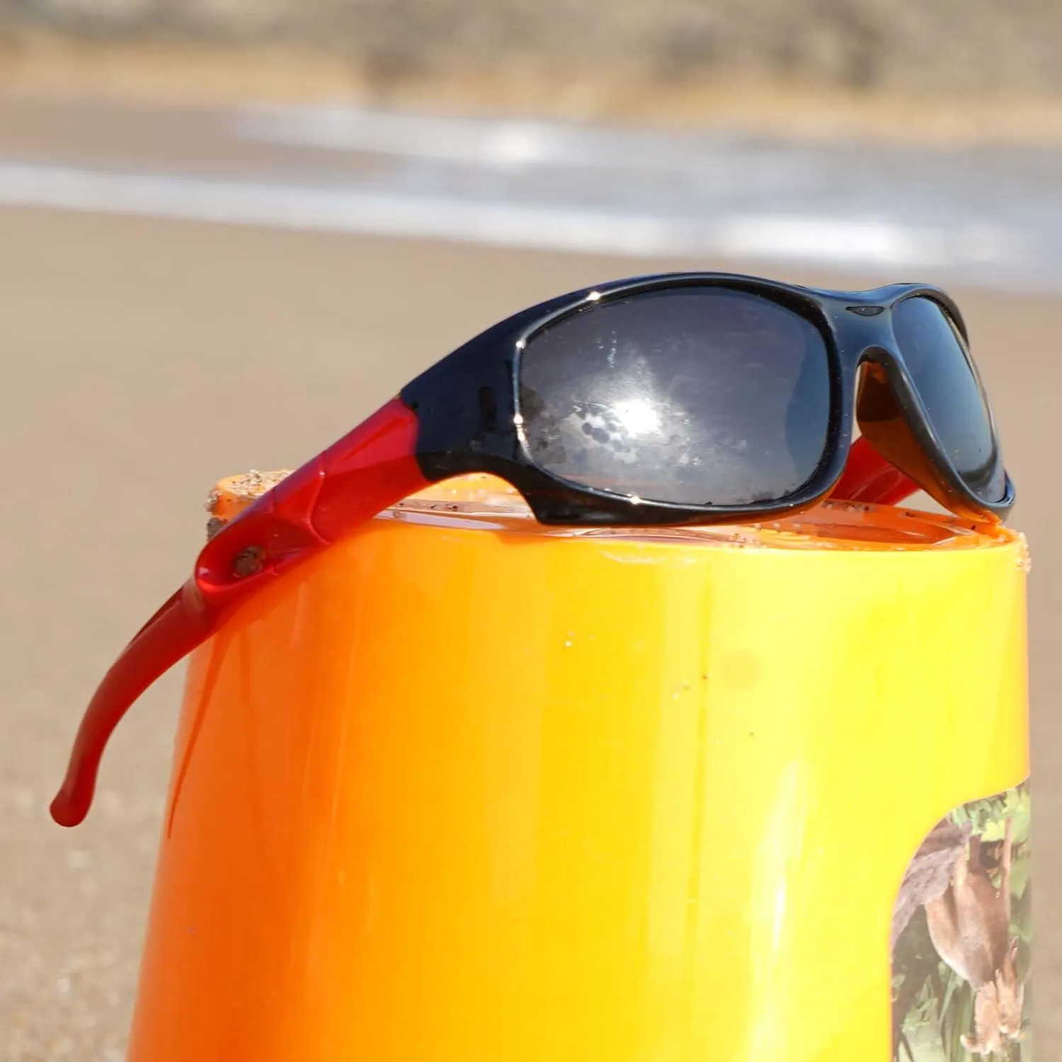 Kids Sunglasses Boys Girls Sports Polarized Sunglasses for kids Child Youth Baseball Beach Sun Glass with Strap