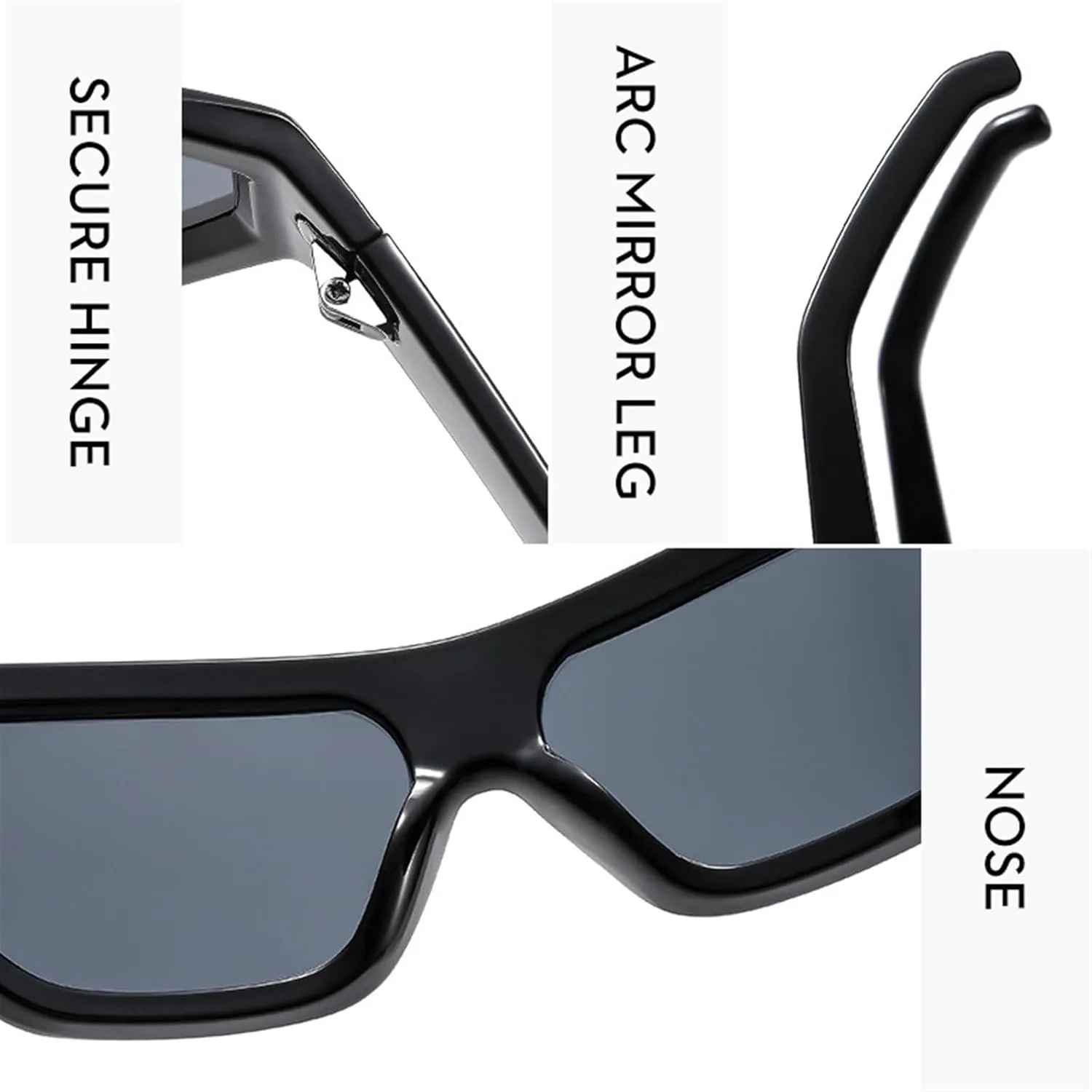Large Frame Cycling Men's And Women's Sunglasses Sports Outdoor Driving Sun Glasses