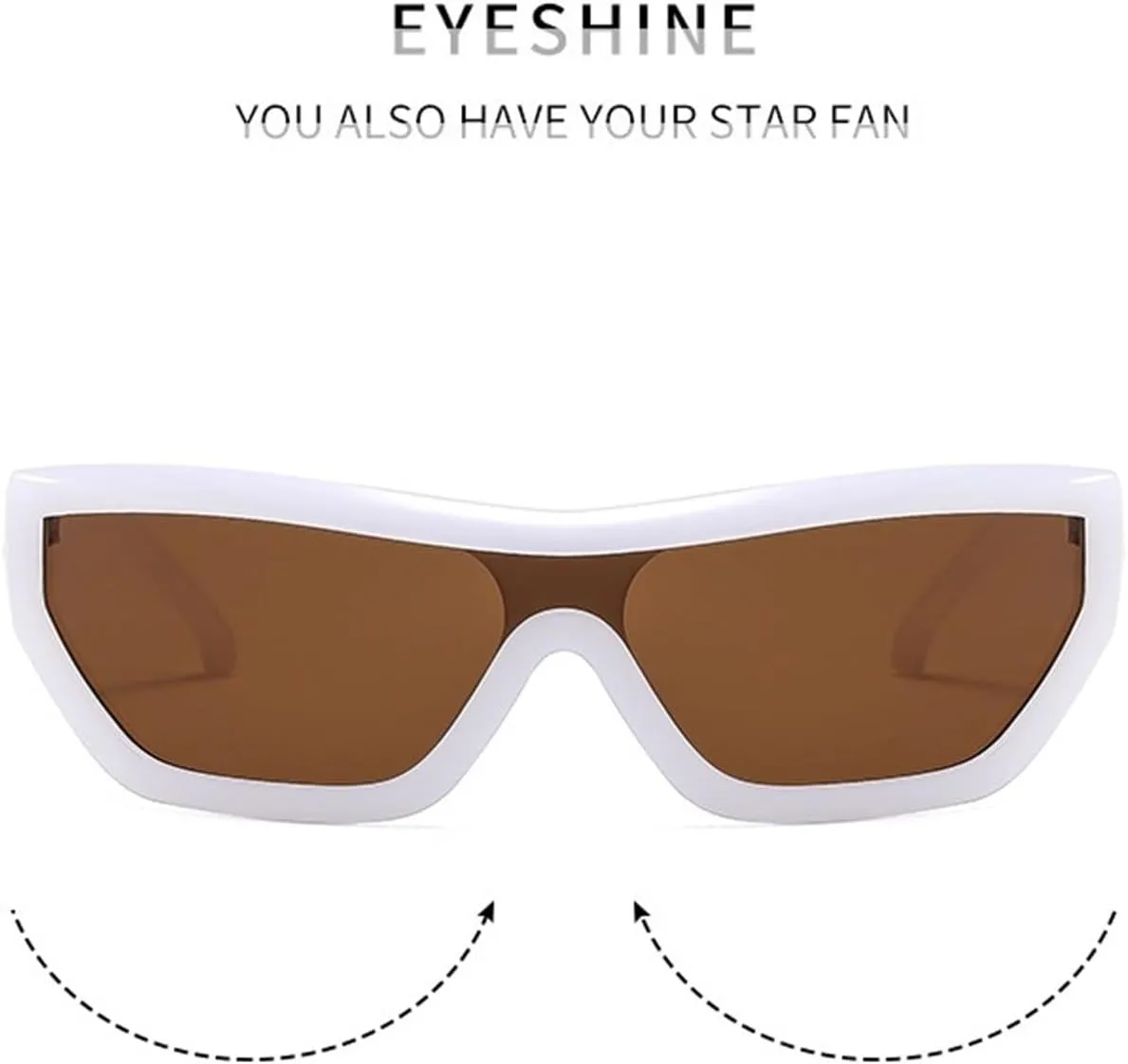 Large Frame Cycling Men's And Women's Sunglasses Sports Outdoor Driving Sun Glasses