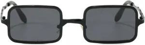 laureles Vintage Fashion Small Cat Eye Sun Glasses Women Black Grey Metal Frame Sunglasses Men Shades Female