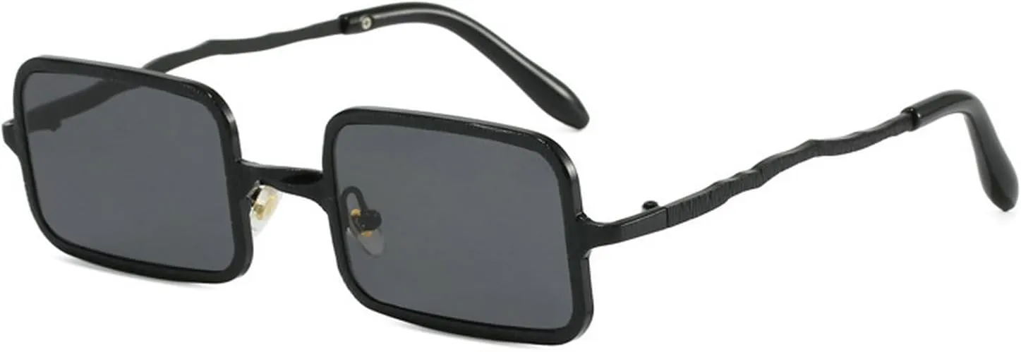 laureles Vintage Fashion Small Cat Eye Sun Glasses Women Black Grey Metal Frame Sunglasses Men Shades Female