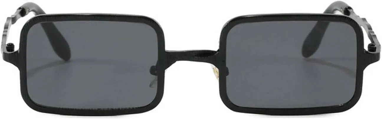 laureles Vintage Fashion Small Cat Eye Sun Glasses Women Black Grey Metal Frame Sunglasses Men Shades Female