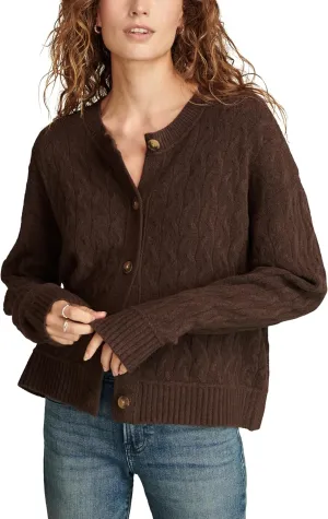 Lucky Brand Women's Slouchy Cropped Cardi