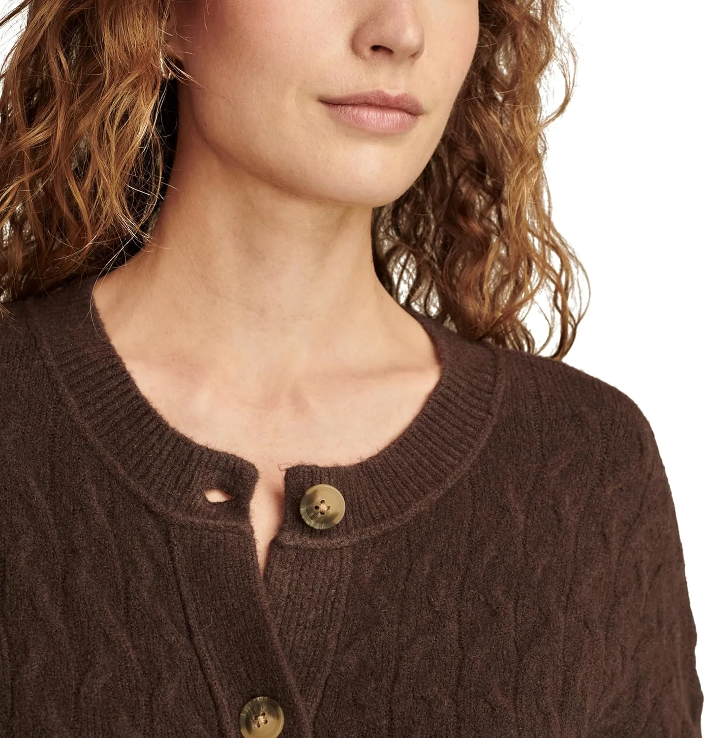 Lucky Brand Women's Slouchy Cropped Cardi