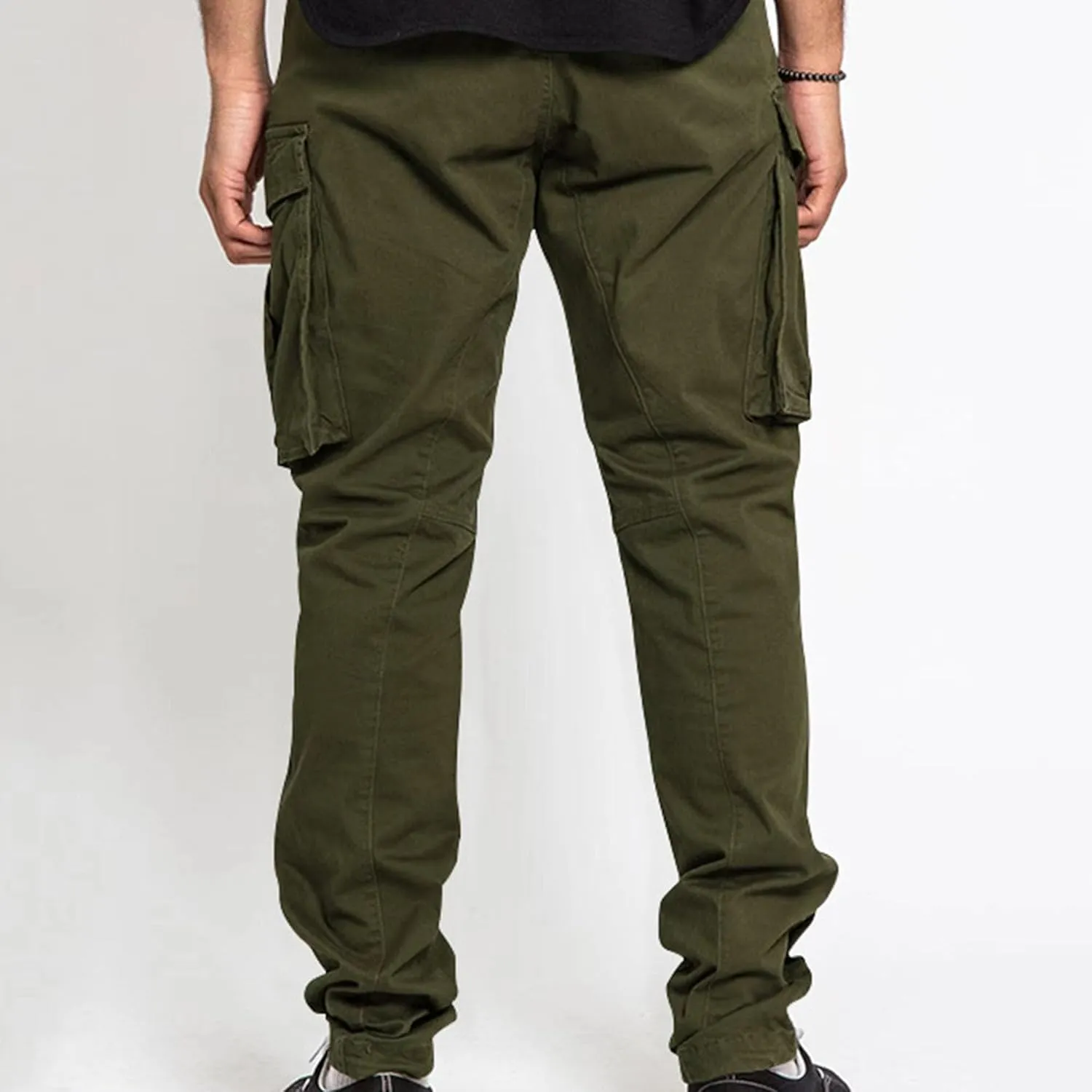 Maiyifu-GJ Men's Lightweight Hiking Cargo Pants Multi Pockets Athletic Joggers Trousers Casual Quick Drying Sweatpants