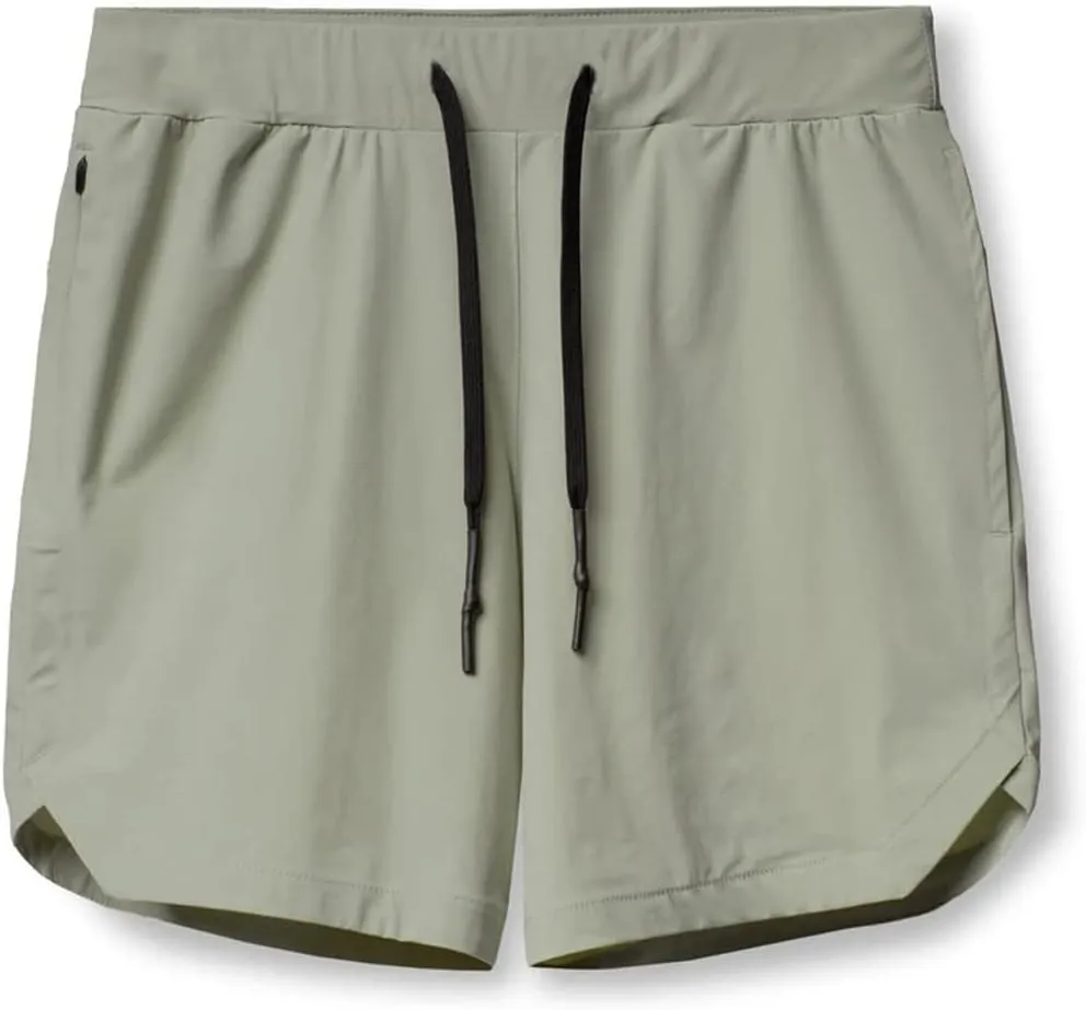Mens 5" Workout Running Shorts Quick Dry Bodybuilding Gym Athletic Shorts Loose Fit Basketball Exercise Hiking Short