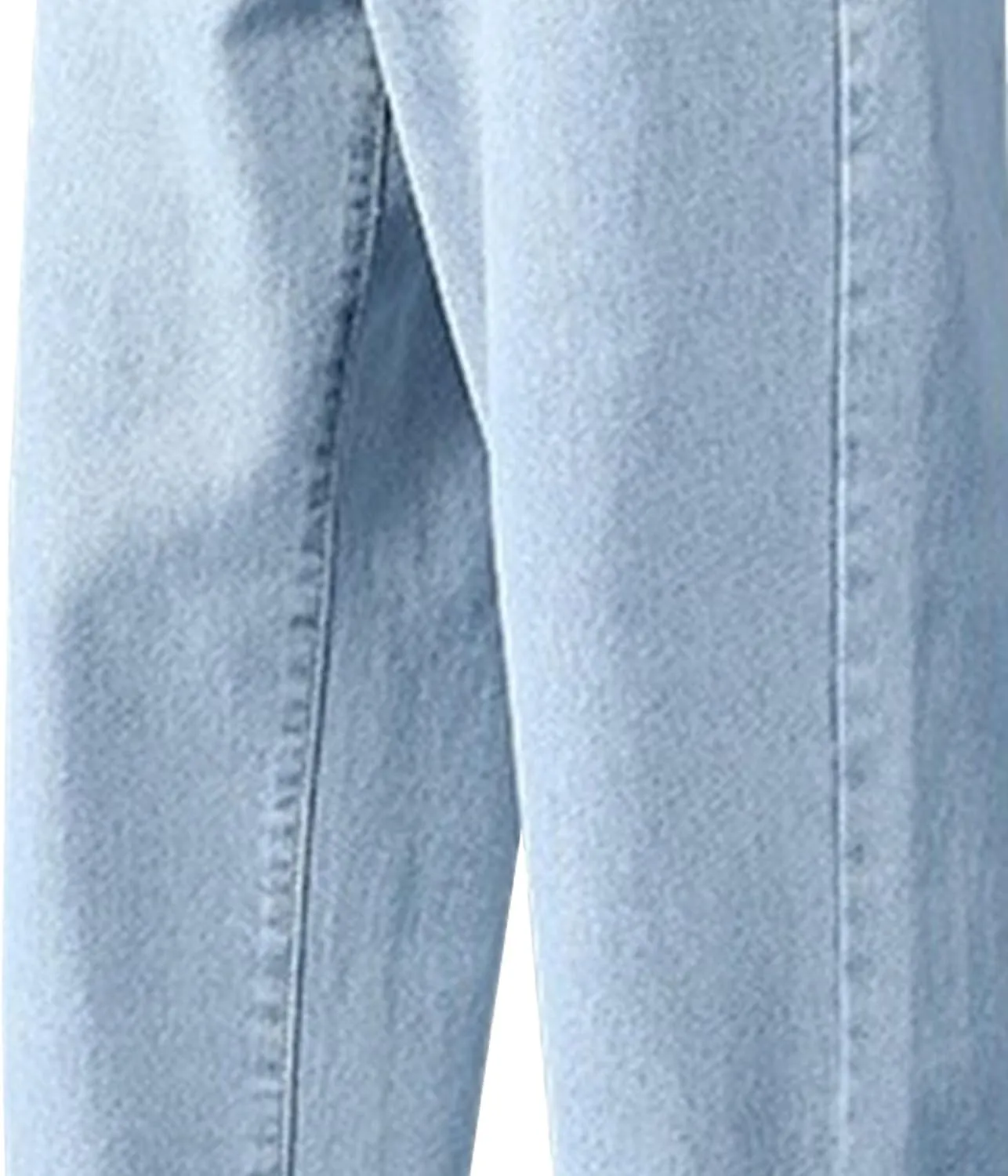 Men's Lightweight Comfort Straight Leg Jeans Relaxed Fit Solid Denim Pants Casual Hiking Work Jeans Trouser