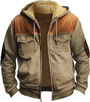 Mens Lightweight Novelty Sweatshirts Long Sleeve Zipper Hooded Pretty Coat Novelty Sweatshirts for Men