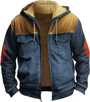 Mens Lightweight Novelty Sweatshirts Long Sleeve Zipper Hooded Pretty Coat Novelty Sweatshirts for Men