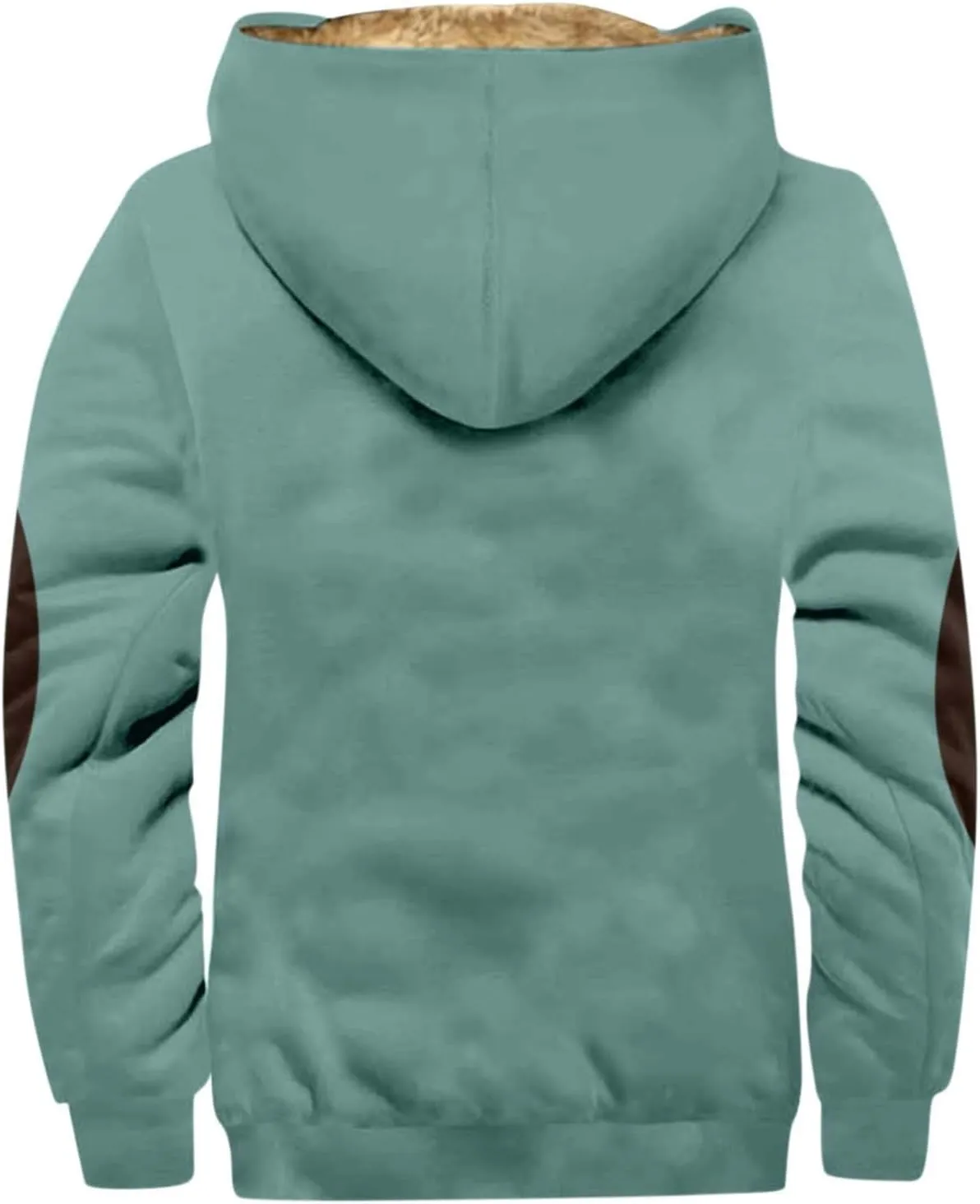 Mens Lightweight Novelty Sweatshirts Long Sleeve Zipper Hooded Pretty Coat Novelty Sweatshirts for Men