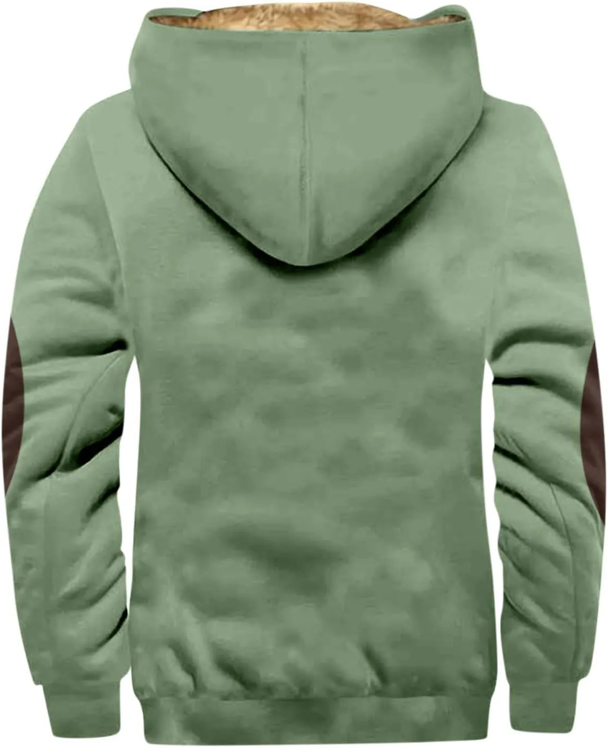 Mens Lightweight Novelty Sweatshirts Long Sleeve Zipper Hooded Pretty Coat Novelty Sweatshirts for Men