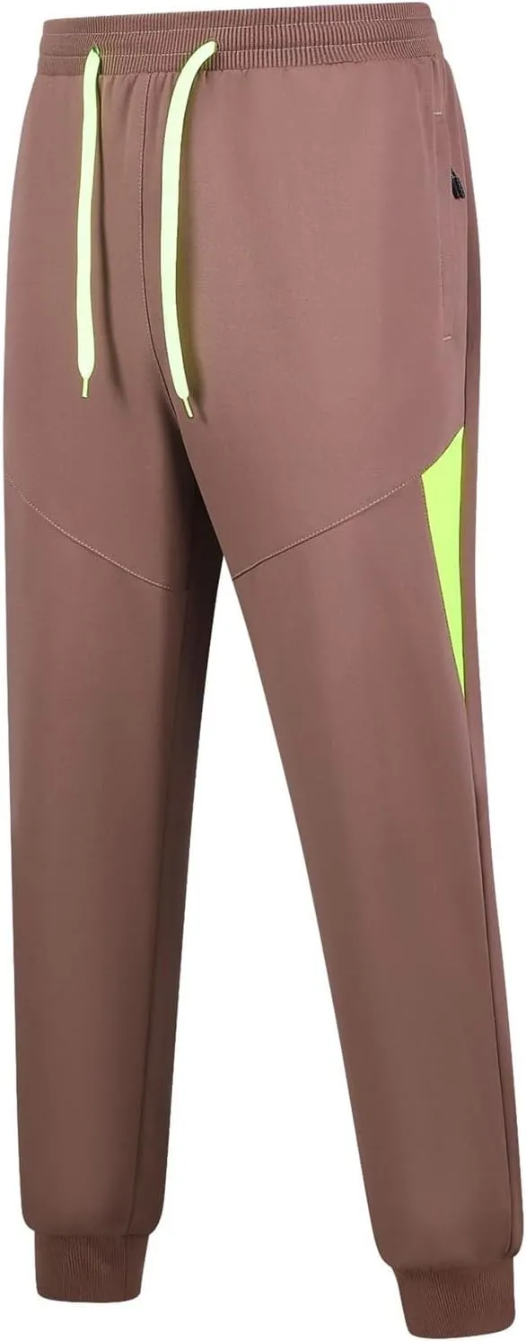 Men's Lightweight Sweatpants Loose Fit Golf Athletic Pants Jogging Workout Running Training Sports Drawstring Slacks