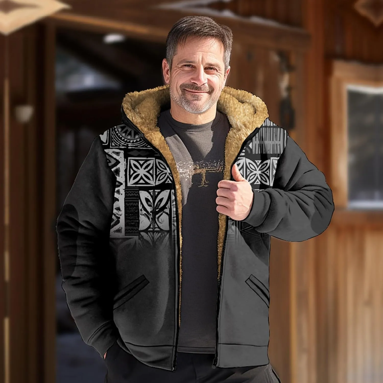 Mens Lightweight Sweatshirts Coats Long Sleeve Zipper Hooded Lightweight Coat Novelty Sweatshirts for Men