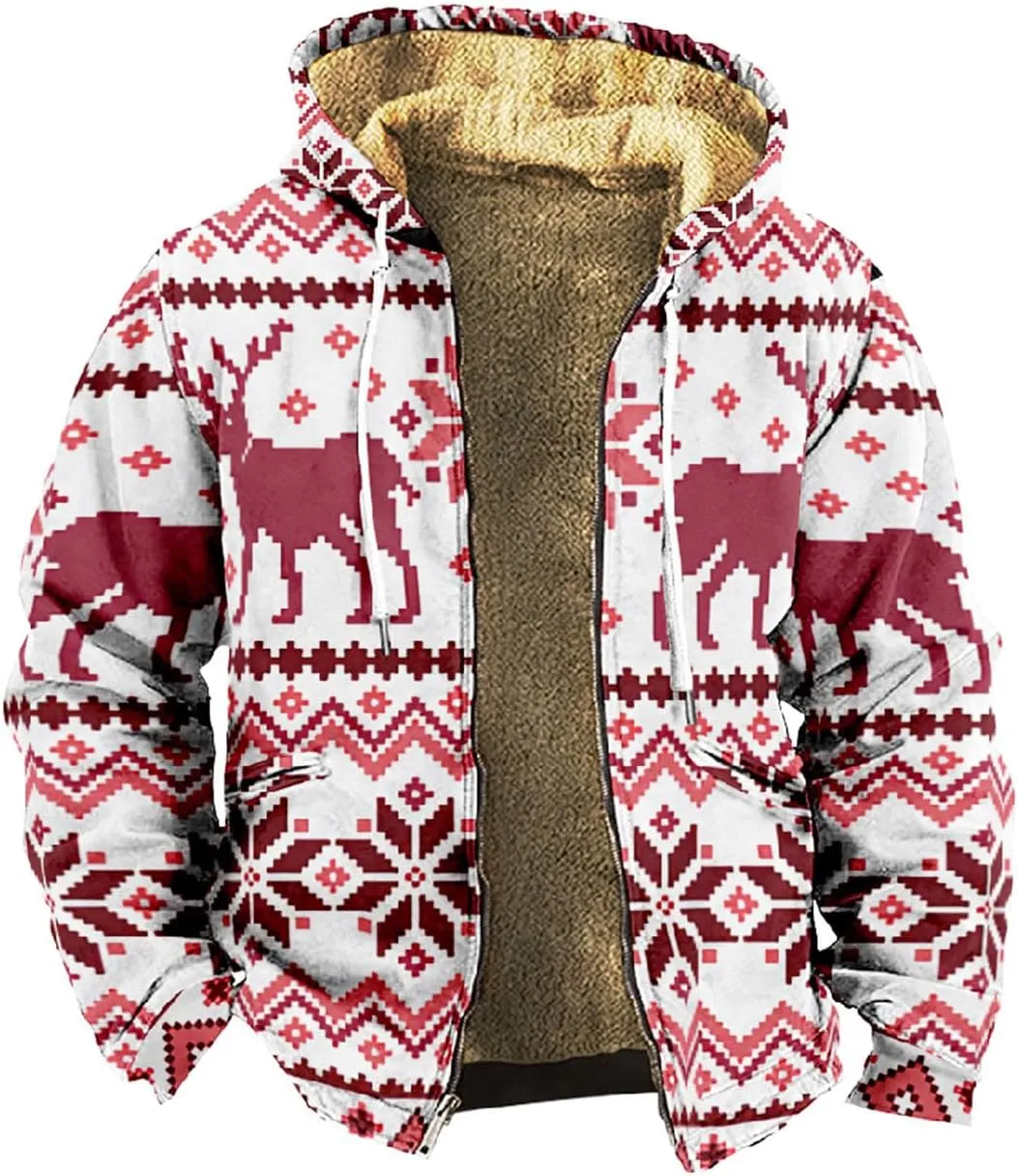 Mens Lightweight Sweatshirts Coats Long Sleeve Zipper Hooded Lightweight Coat Novelty Sweatshirts for Men