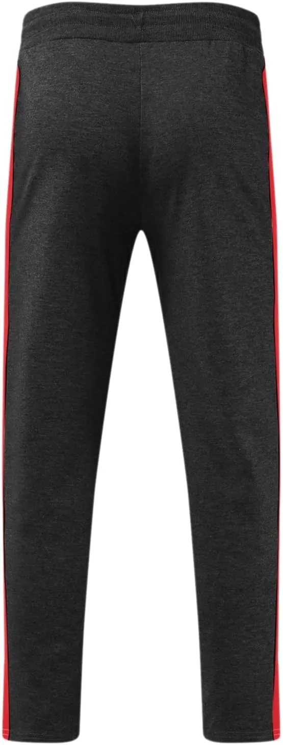 Mens Sweatpants with Pockets Big and Tall Pant Slim fit Basic Trouser with Pocket Men's Personality Casual Drawstring