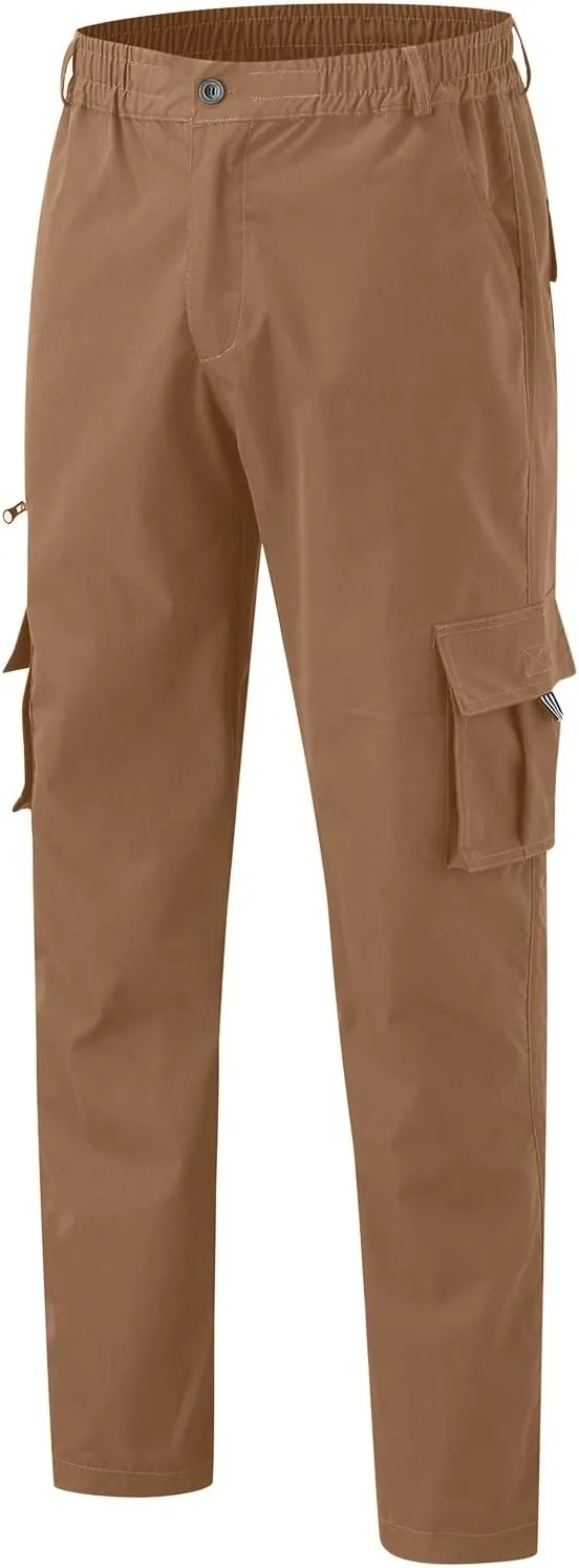 Mens Sweatpants with Pockets Big and Tall Pants Men's Tech Fleece Active Athletic Casual Open Bottom Cargo Sweatpants