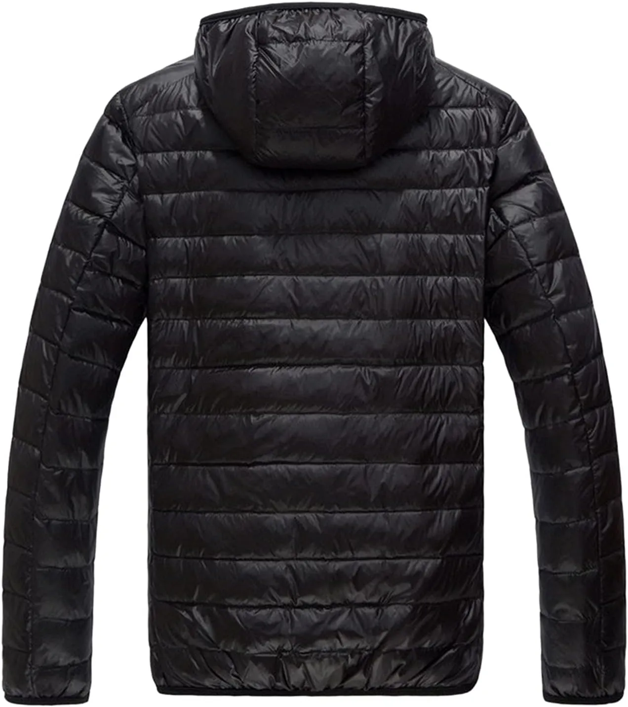 Men's Winter Jacket Hooded Zip Jacket With Pockets Loose Long Sleeve Casual Parkas Daily Activity Wear Outerwear