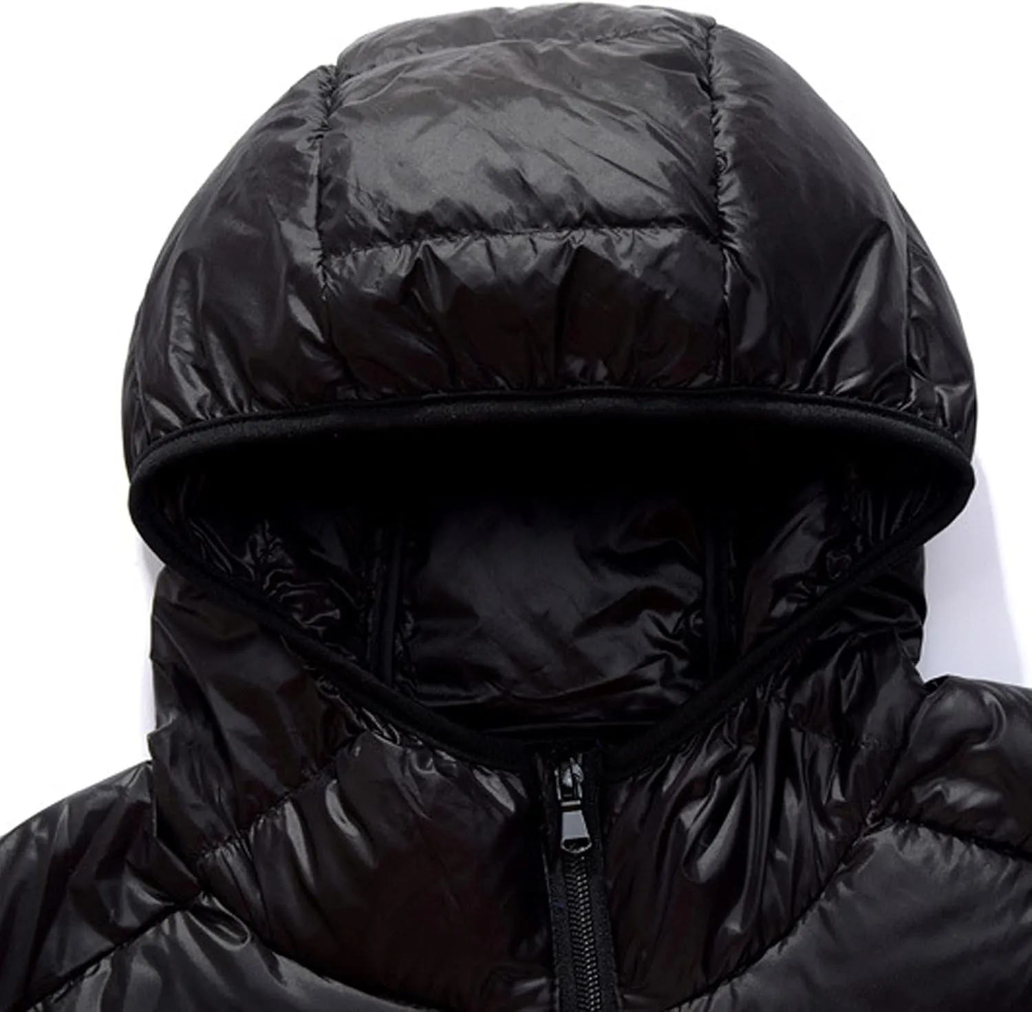 Men's Winter Jacket Hooded Zip Jacket With Pockets Loose Long Sleeve Casual Parkas Daily Activity Wear Outerwear