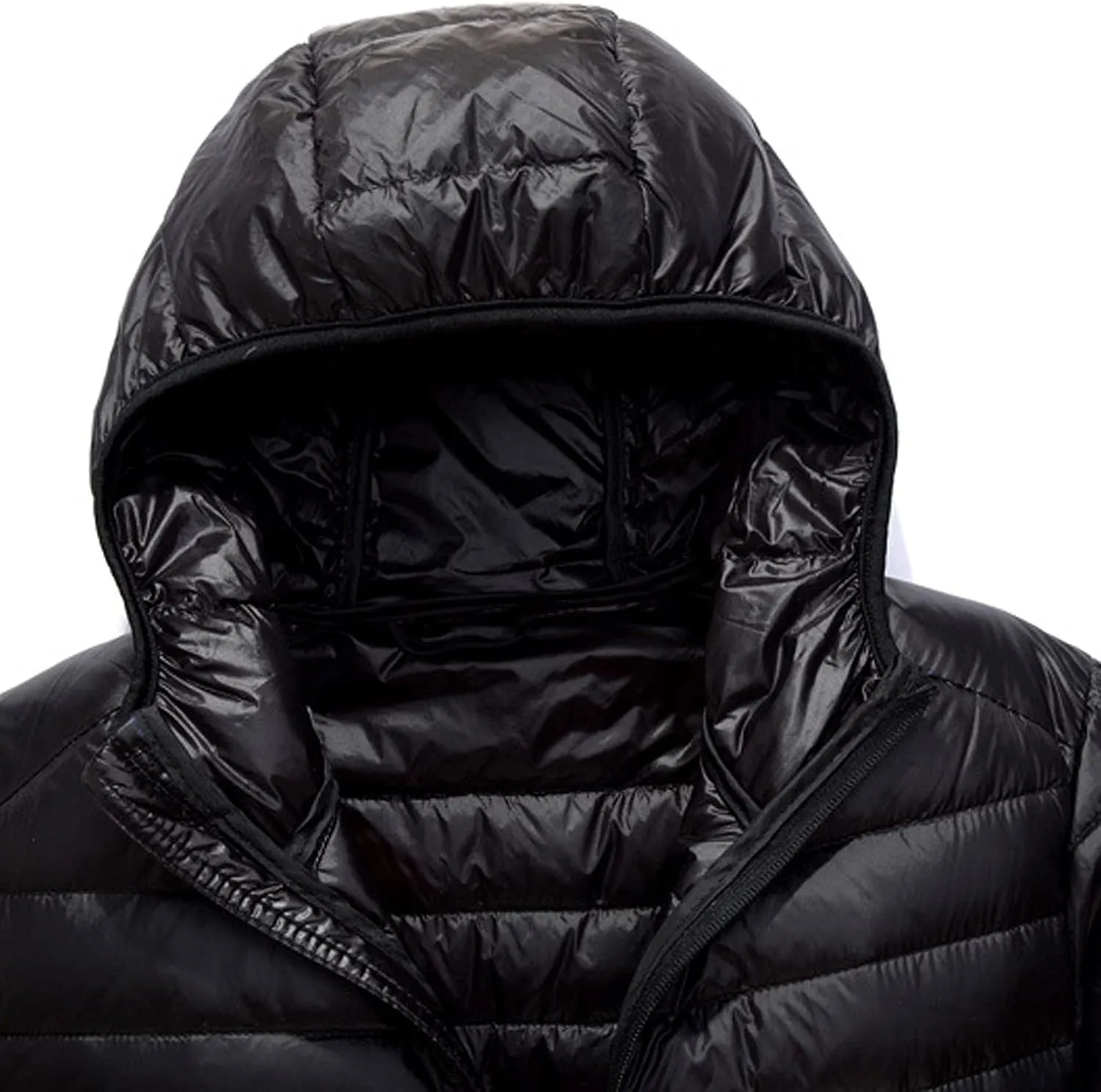 Men's Winter Jacket Hooded Zip Jacket With Pockets Loose Long Sleeve Casual Parkas Daily Activity Wear Outerwear