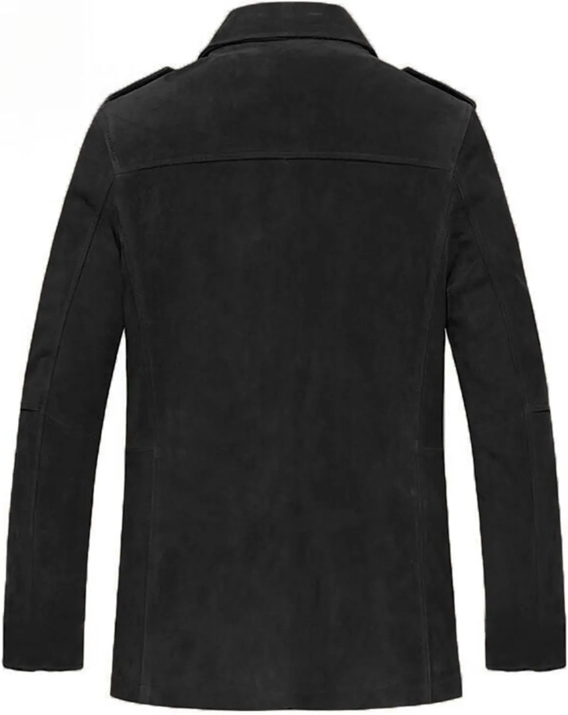 Men's Winter Thicken Coat Thermal Puffer Parka Lapel Solid Jacket Leisure Breathable Stand Winter Warm Coat