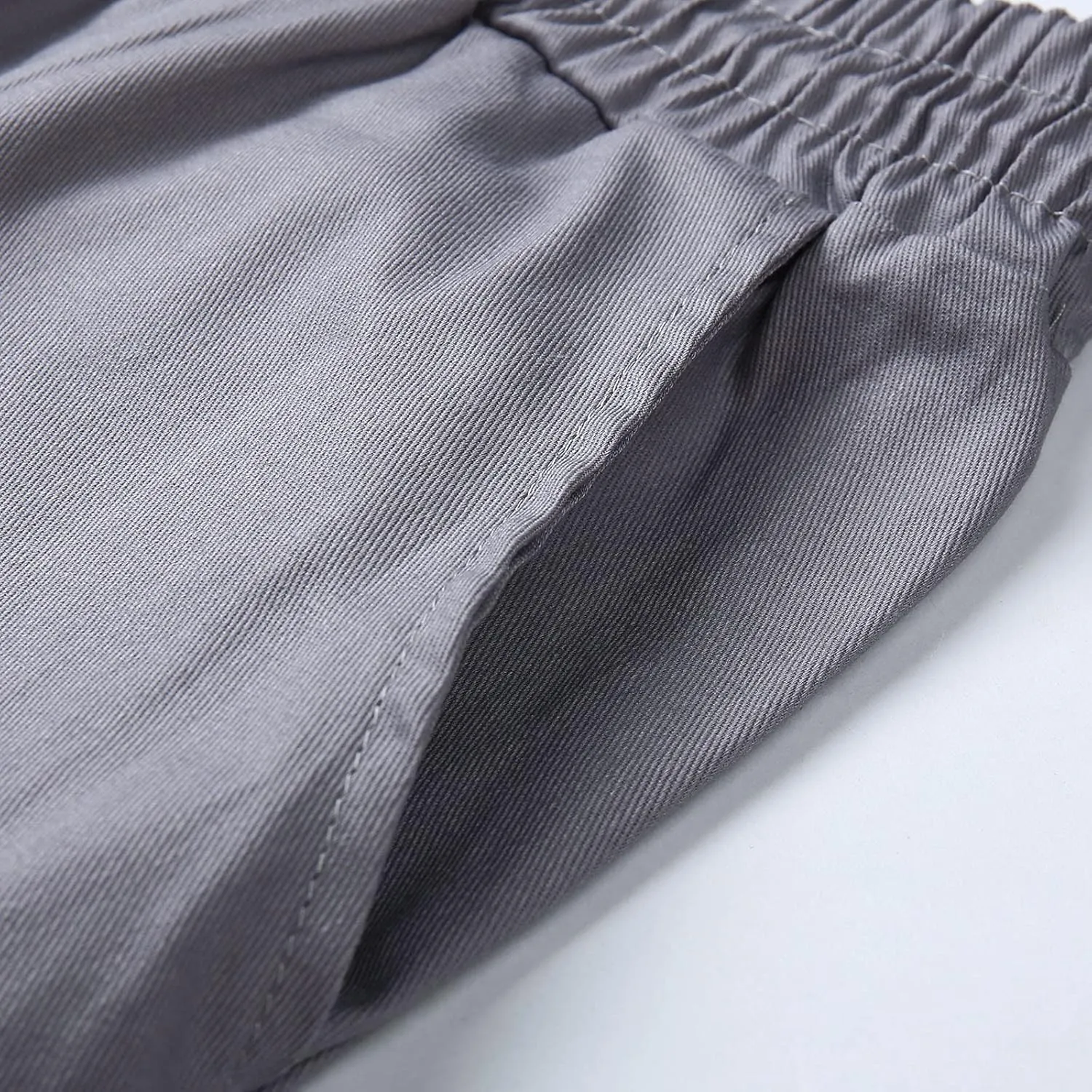Mens Workout Cargo Sweatpants Pockets Pant Mens Cotton Linen Pants Loose Casual Lightweight Elastic Waist Drawstring