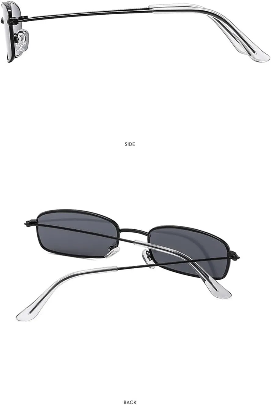 Metal Small Frame Women Sunglasses Trendy Outdoor Driver Men Sun Glasses