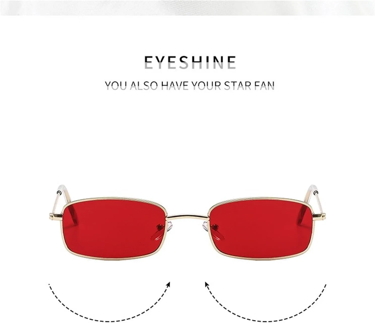 Metal Small Frame Women Sunglasses Trendy Outdoor Driver Men Sun Glasses