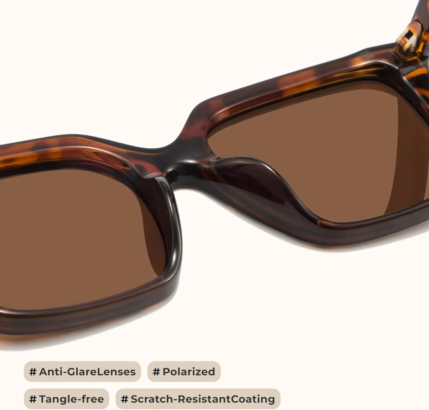 miyya Cat Eye Sunglasses for Women, Trendy Polarized Sunglasses Women, Retro Sun Glasses 2025, UV Protection Shades