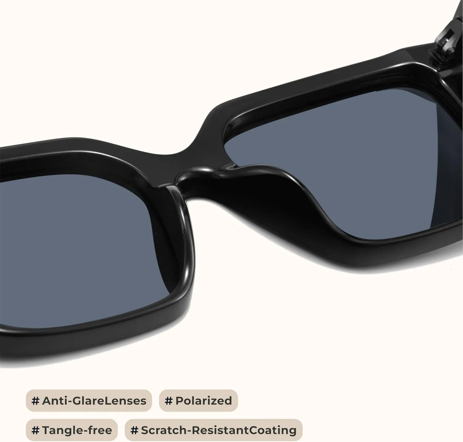 miyya Cat Eye Sunglasses for Women, Trendy Polarized Sunglasses Women, Retro Sun Glasses 2025, UV Protection Shades