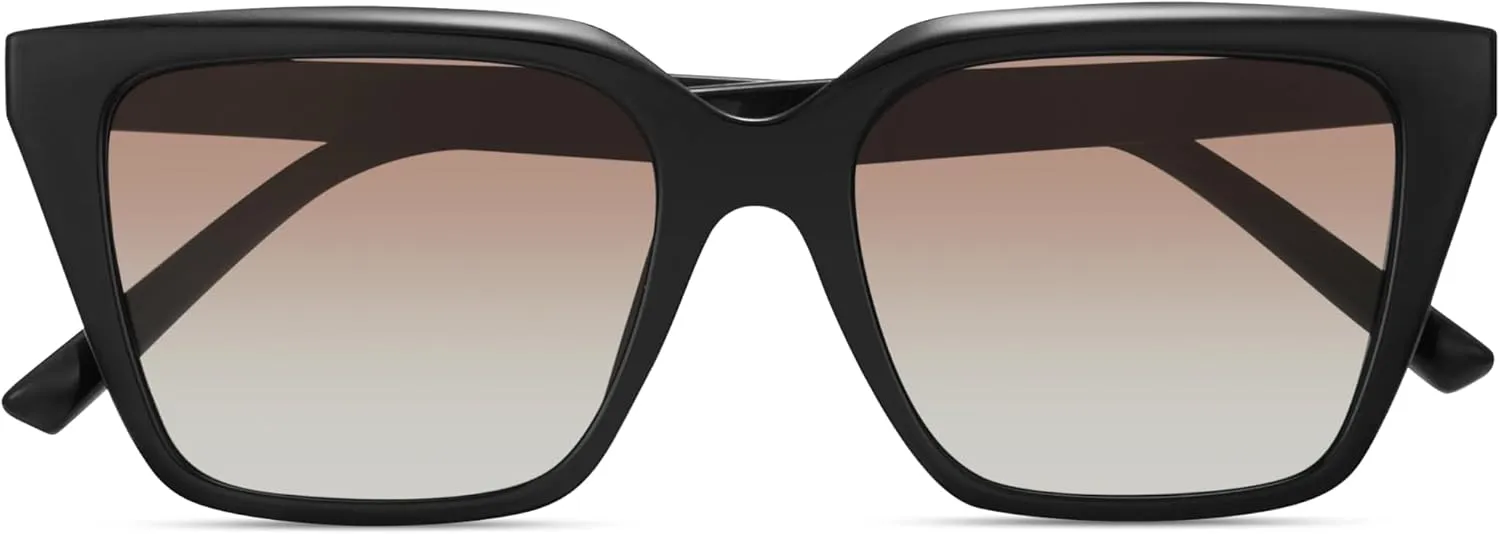 miyya Cat Eye Sunglasses for Women, Trendy Polarized Sunglasses Women, Retro Sun Glasses 2025, UV Protection Shades