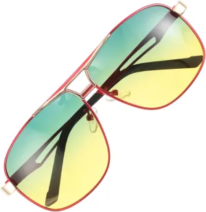Night Vision Polarized Sunglasses Sun Men Sunglasses Men Sun Glasses Sports Polarized Sports Wrap Around Shades Uv Night Driving Glasses Red Pc