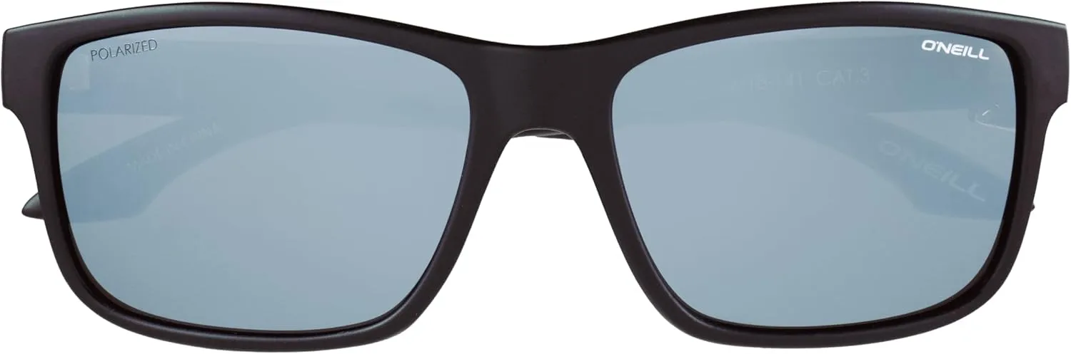 O'NEILL SeaLo 2.0 Polarized Square Sunglasses for Men, 57 mm, UVA UVB Protection