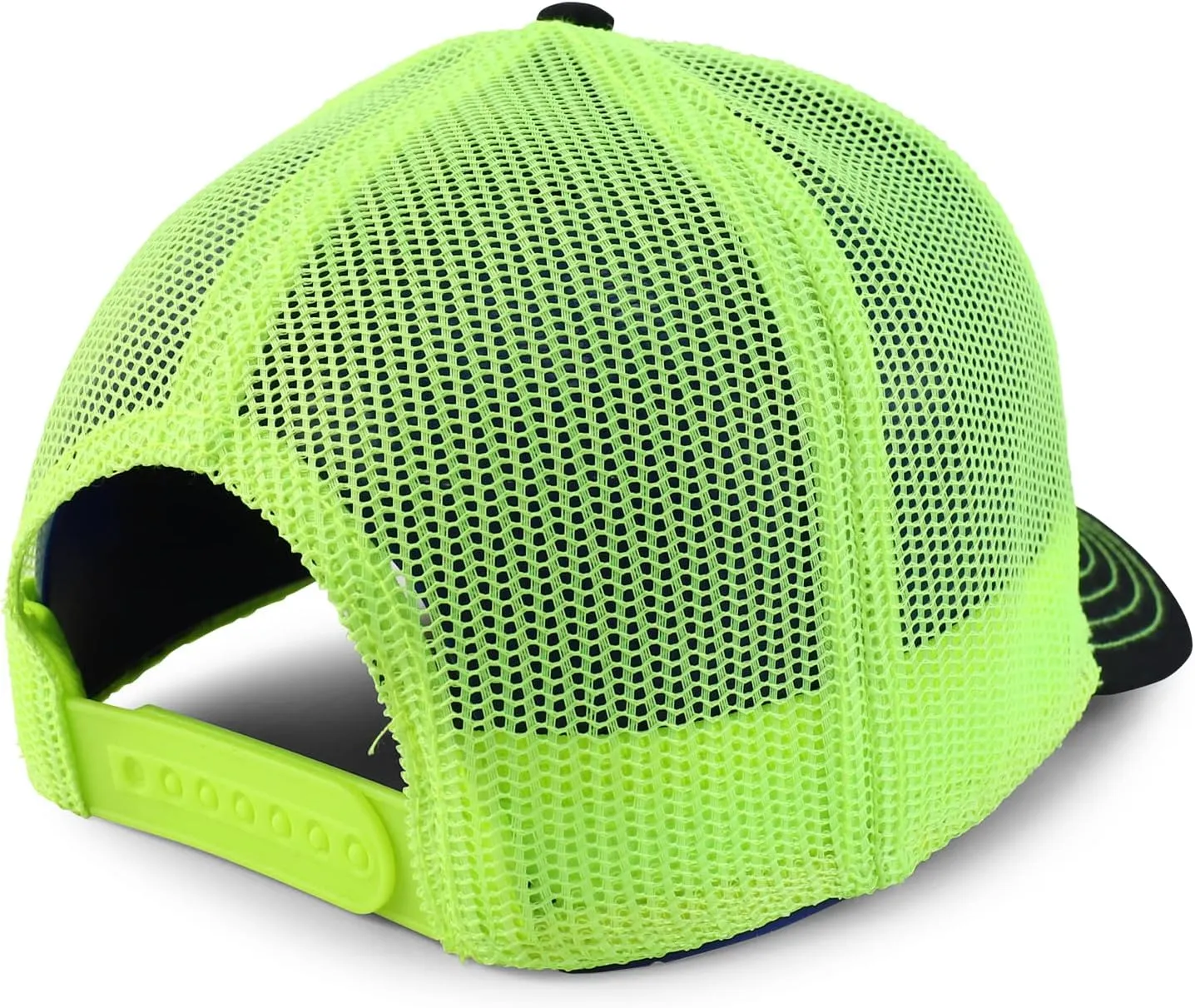 Oversize XXL Low Profile Two Tone Mesh Back Trucker Baseball Cap