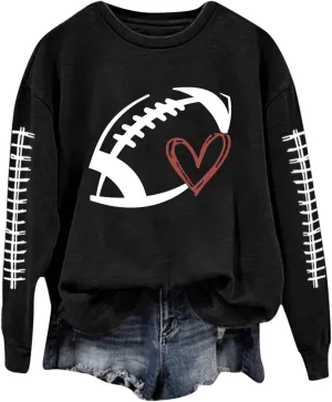 Oversized Sweatshirts for Women Graphic Print Hoodies Casual Long Sleeve Shirts Loose Fit Tunic Tops Fall Clothes