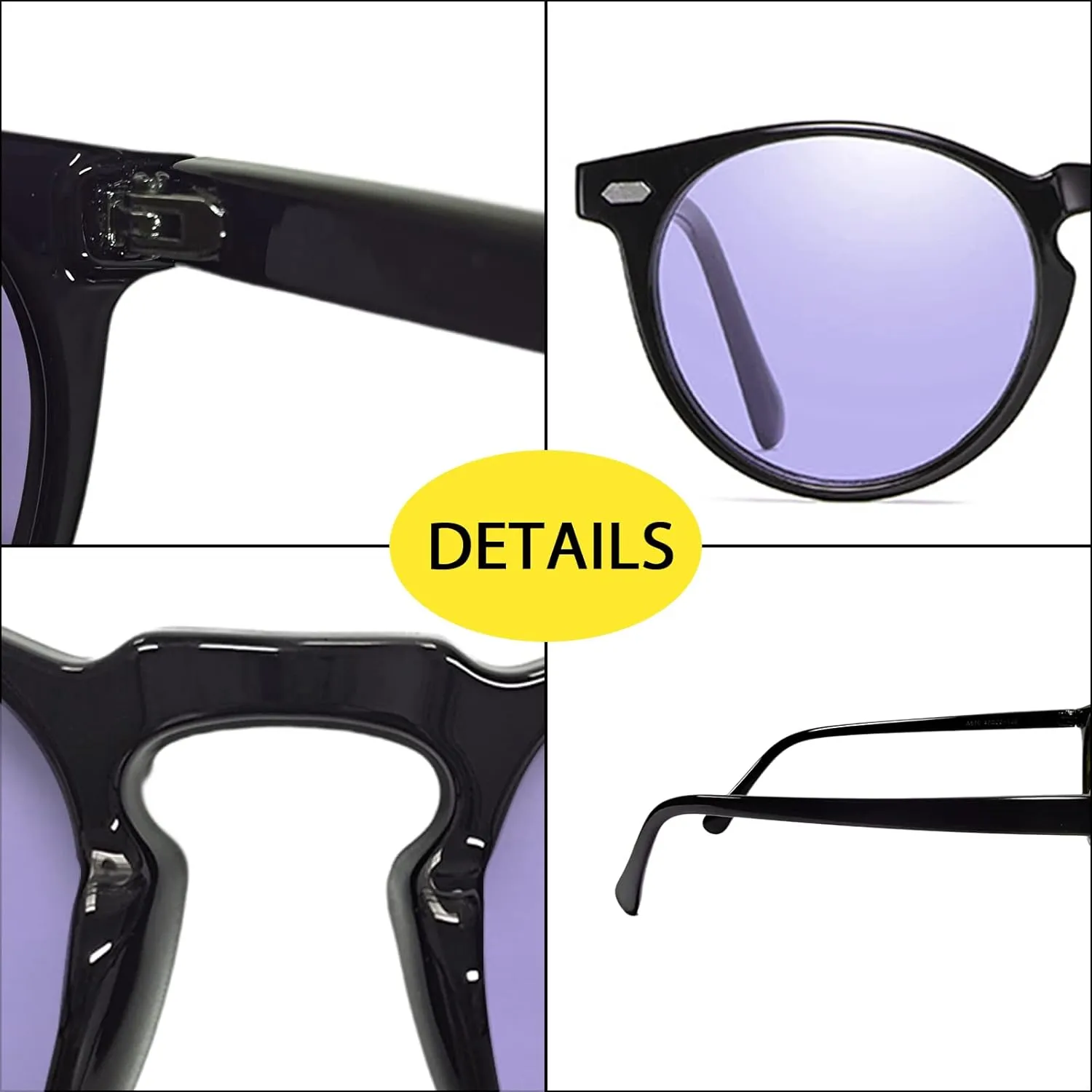 Photochromic Polarized Sunglasses For Men Women UV Protection Round Clear Driving Glasses Anti Glare Eyewear Glasses