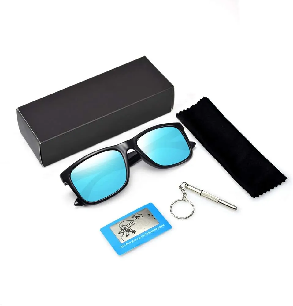 Polarized Sunglasses for Men TR90 Unbreakable Mens Sunglasses Driving Sun Glasses For Men/Women
